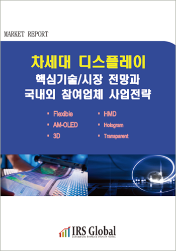 차세대 디스플레이 핵심기술/시장 전망과 국내외 참여업체 사업전략