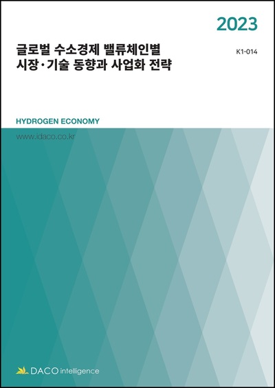 2023 글로벌 수소경제 밸류체인별 시장·기술 동향과 사업화 전략