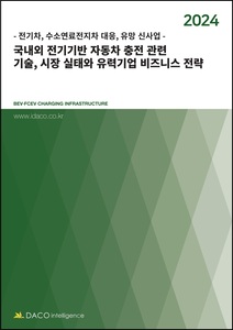 2024년 국내외 전기기반 자동차 충전 관련 기술, 시장 실태와 유력기업 비즈니스 전략