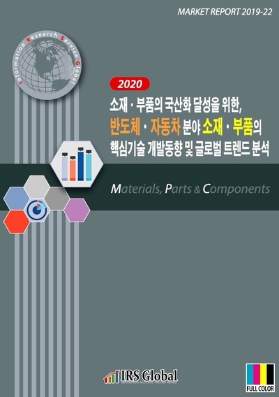 2020 소재ㆍ부품의 국산화 달성을 위한, 반도체ㆍ자동차 분야 소재ㆍ부품의 핵심기술 개발동향 및 글로벌 트렌드 분석    
