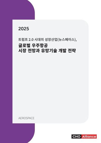 트럼프 2.0 시대의 성장산업(뉴스페이스), 2025년 글로벌 우주항공 시장 전망과 유망기술 개발 전략