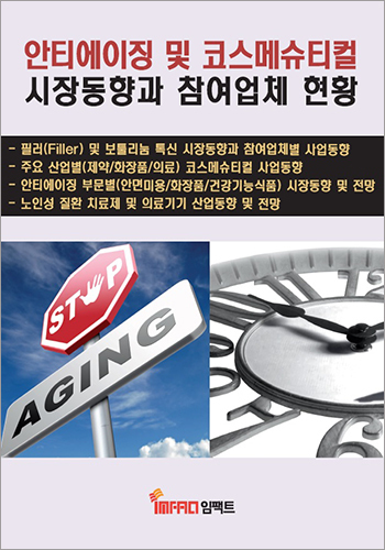 안티에이징 및 코스메슈티컬 시장동향과 참여업체 현황
