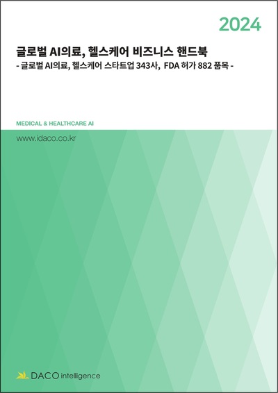 2024년 글로벌 AI의료, 헬스케어 비즈니스 핸드북