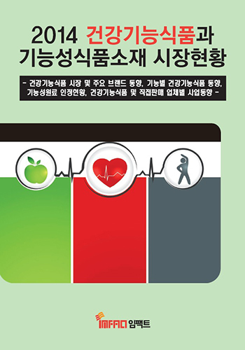 건강기능식품과 기능성식품소재 시장현황(2014)