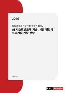 트럼프 2.0 기술패권 경쟁의 중심, 2025년 AI 시스템반도체 기술, 시장 전망과 유망기술 개발 전략